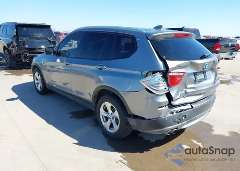 2012 BMW X3 xDrive28I from USA, damaged, VIN 5UXWX5C59CL727732